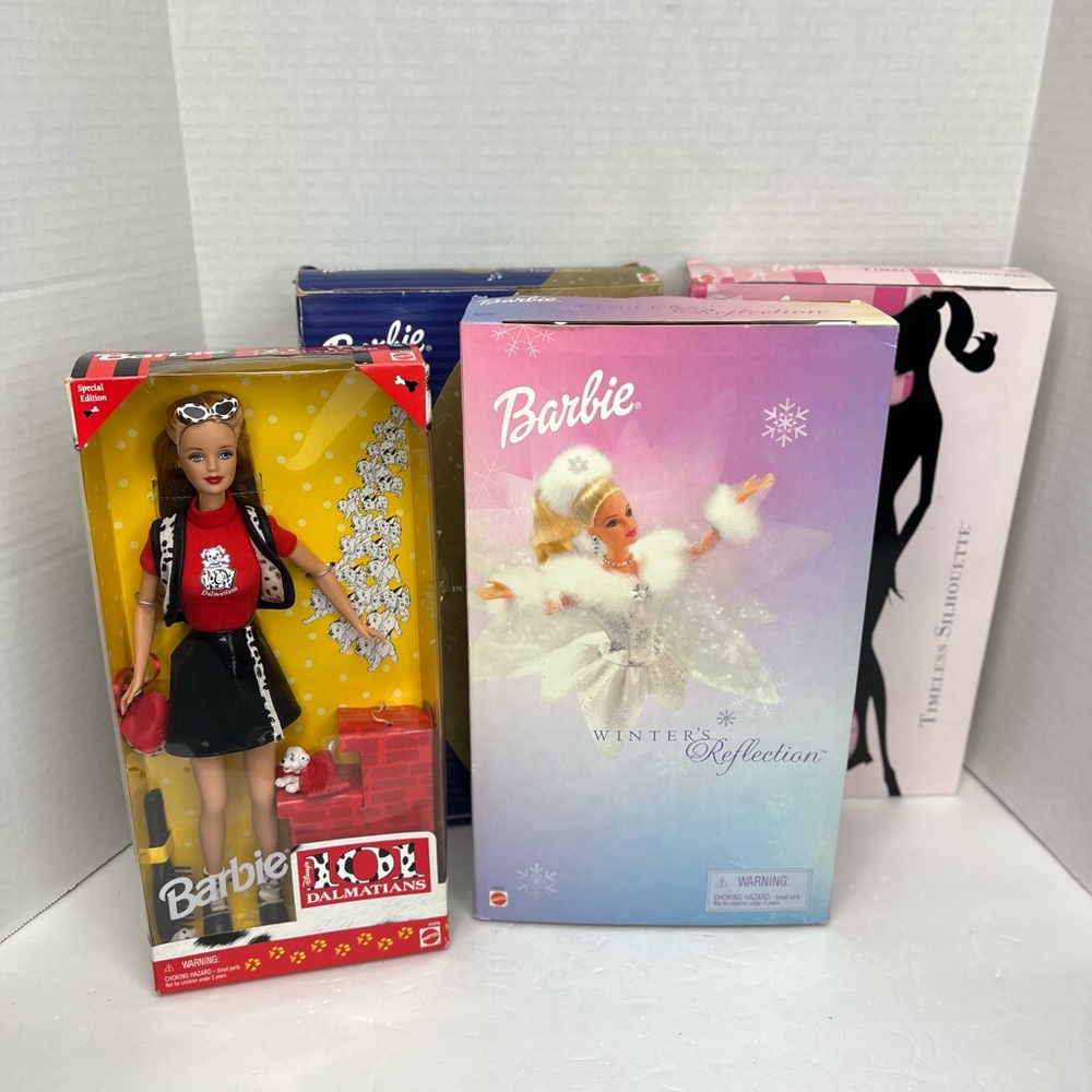 Barbie Doll Bundle of 4- 1998-2002 all in boxes and in good/very good condition
